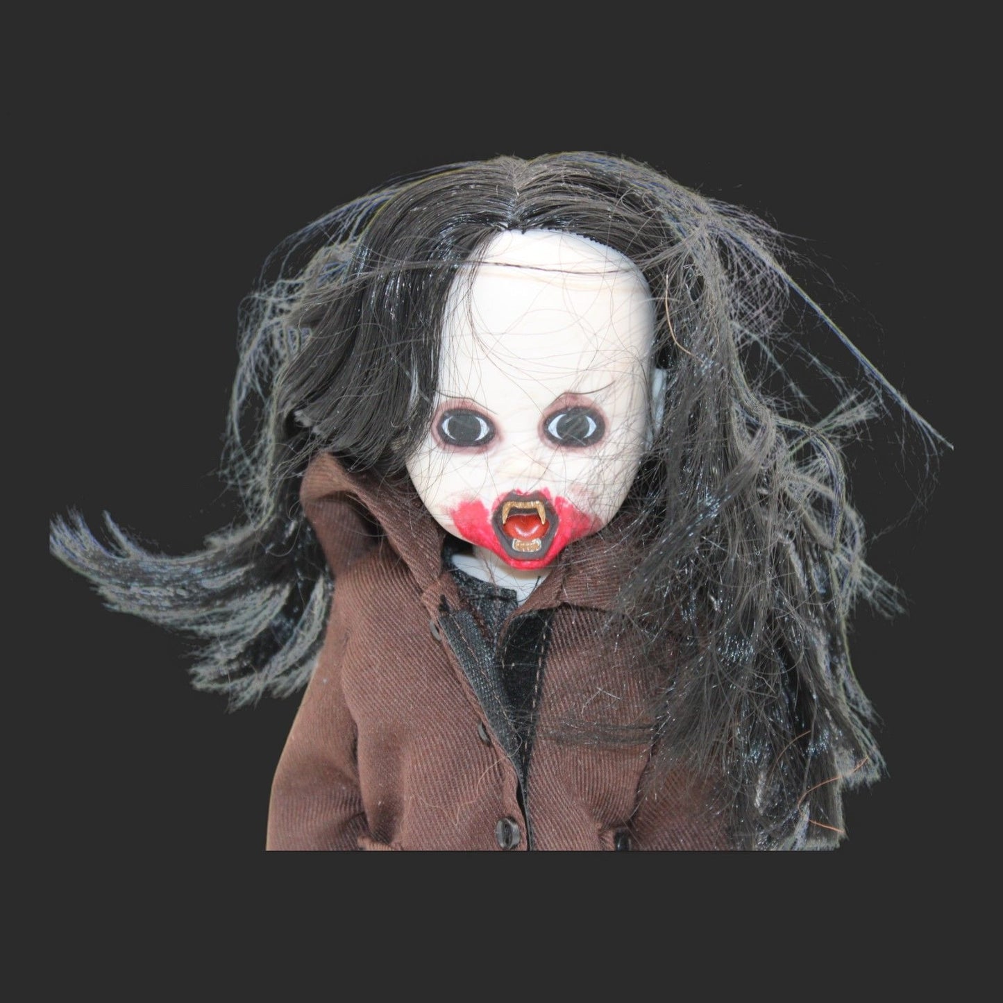 Mezco Living Dead Dolls Series 19 Agana Gothic Horror Collectible Doll 10" Black Hair & Outfit