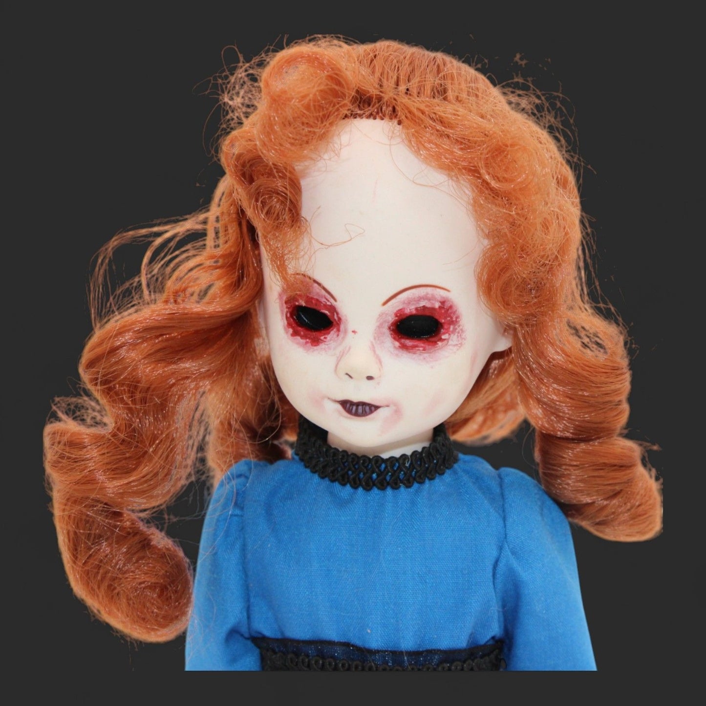 Living Dead Dolls Series 12 Tessa Doll With Red Hair & Blue Dress