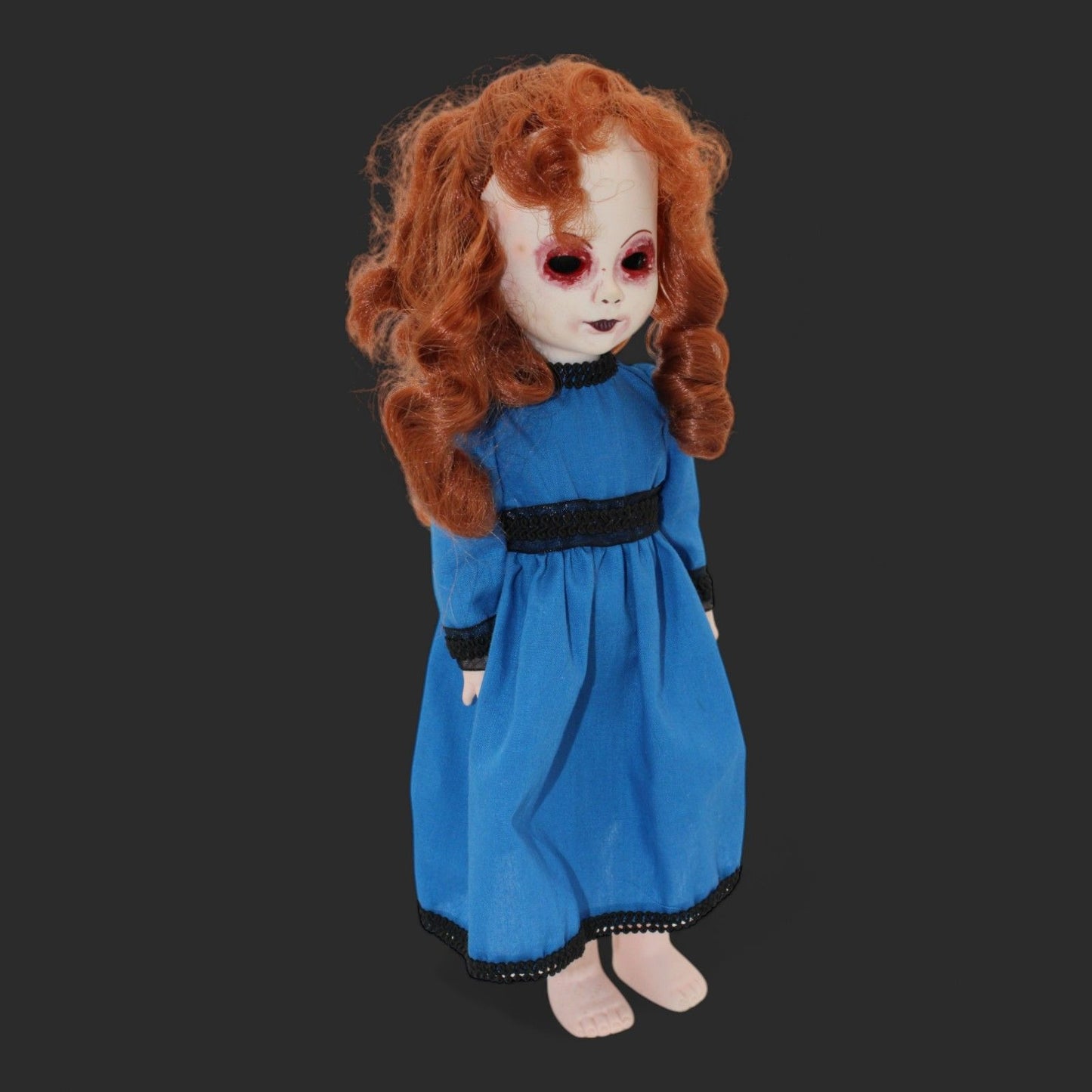 Living Dead Dolls Series 12 Tessa Doll With Red Hair & Blue Dress