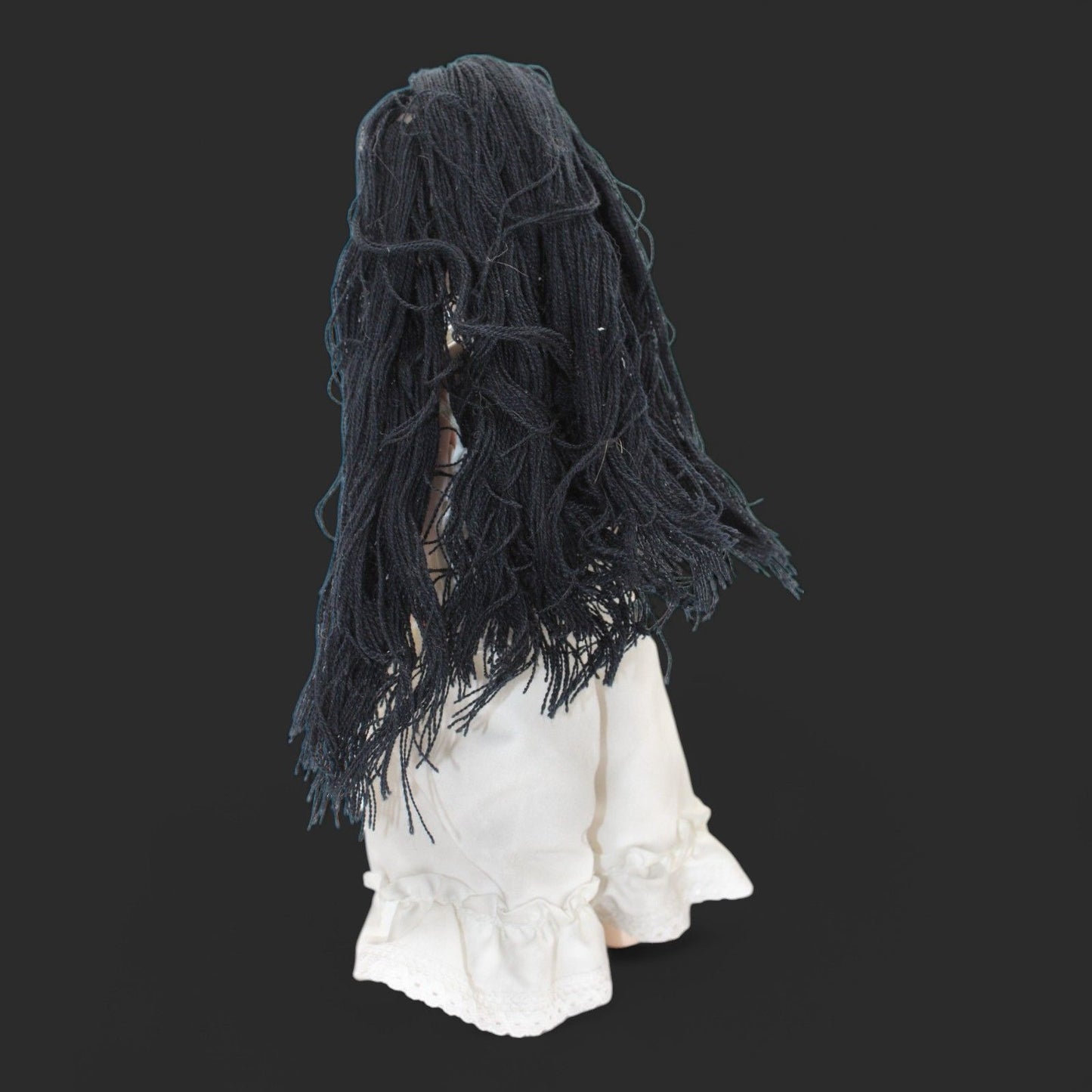 Mezco Living Dead Dolls Hush Horror Doll With Black Hair In White Dress